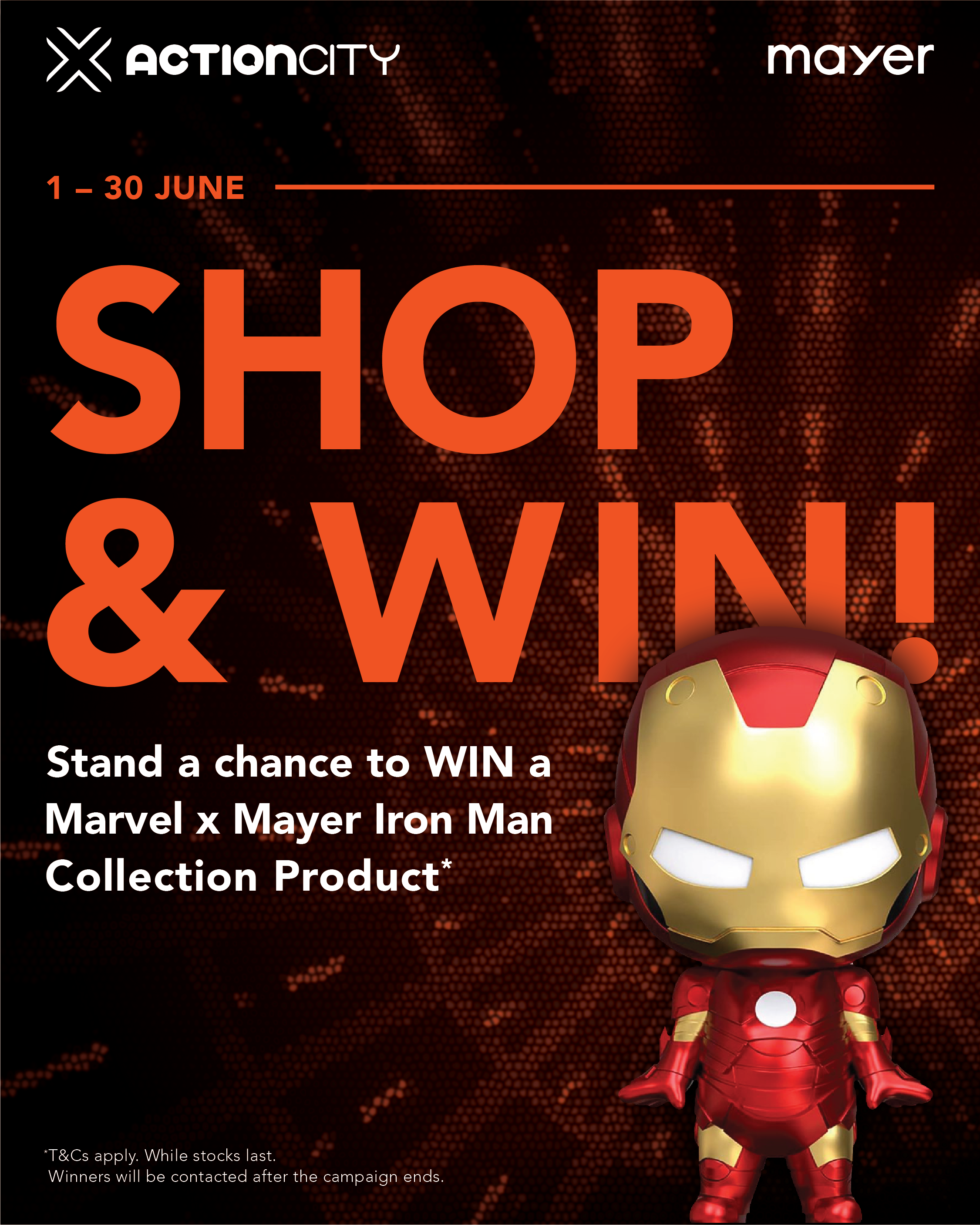 Shop & Win at our Hot Toys Pop Up!